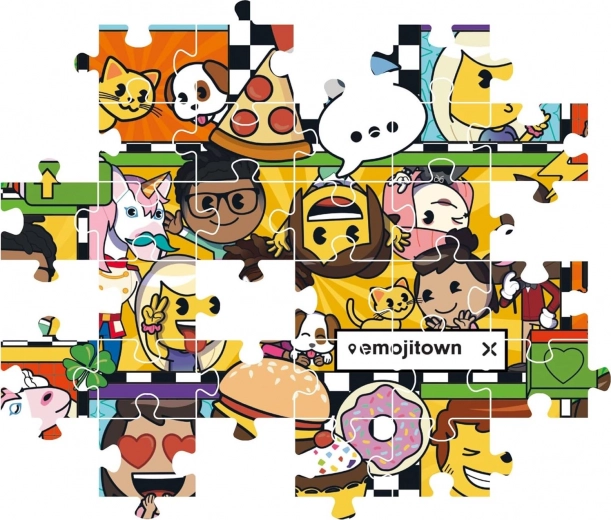 Zaigran motiv prepun Emojija