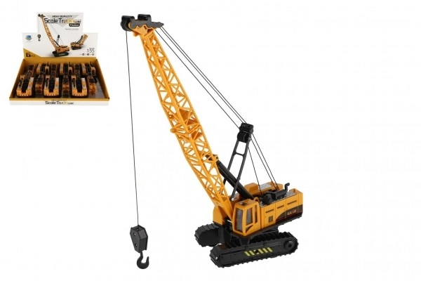 Plastični auto-kran s mehanizmom zamašnjaka 26 cm