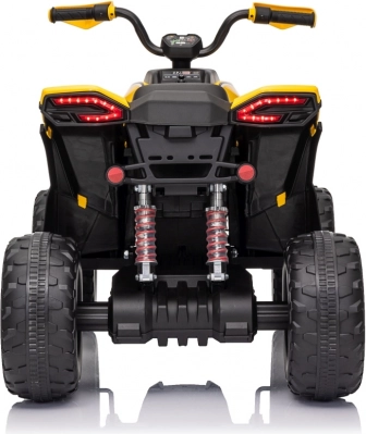 Žuta četverokotač Fast Wheel
