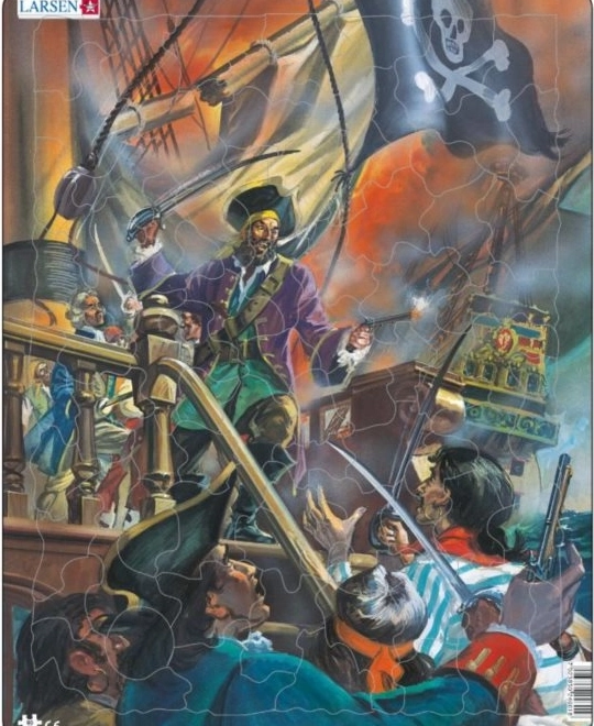 Puzzle Pirati 85 dijelova od LARSEN
