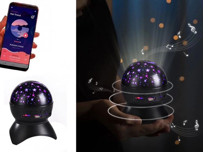 Projektor zvjezdano noćno nebo s LED i Bluetooth zvučnikom