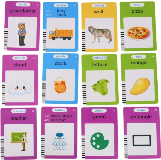 Bogati set od 112 dvosmjernih kartica