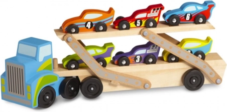 Drveni kamion za prijevoz automobila
