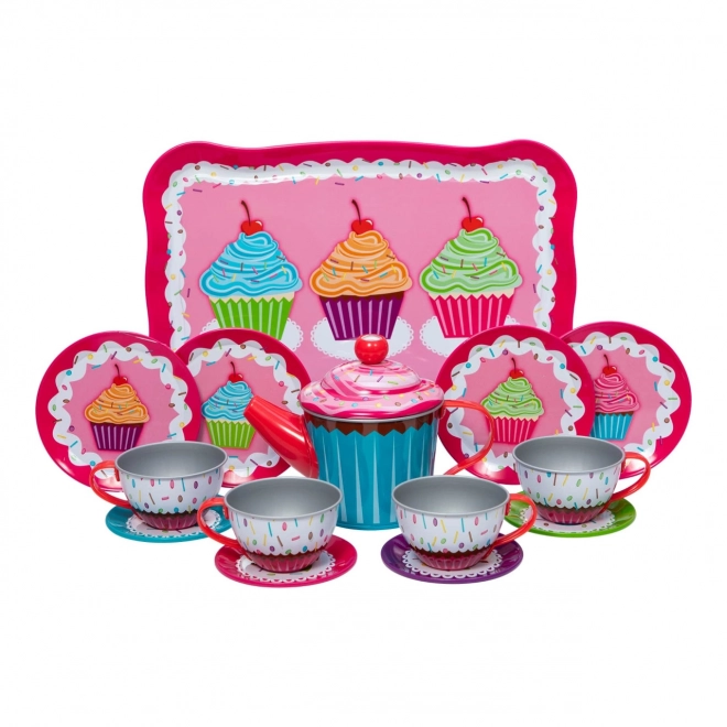 Dječji čajni set s motivom muffina