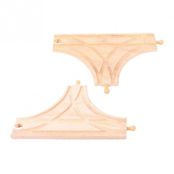 Bigjigs Rail T skretnica 2 kom