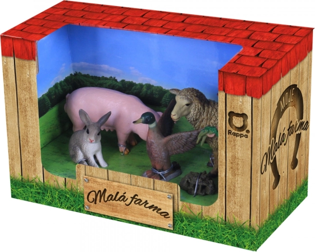 Set farma s farmerom i životinjama – 5 figurica + pribor – MOJA MALA FARMA