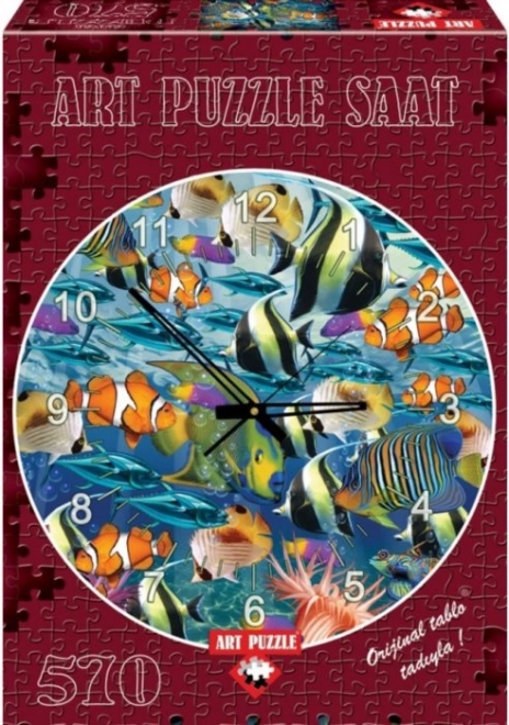 Puzzle sat Svijet morskih riba 570 dijelova