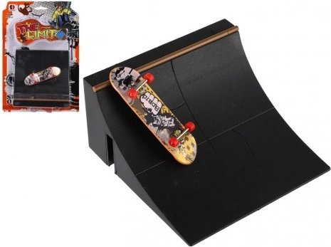 Prstni skateboard s vijčanim dijelovima i rampom, mix varijanti