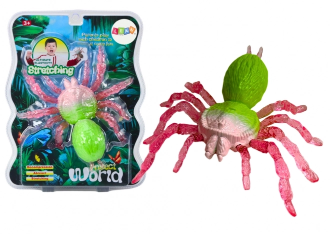 Pavouk Stretch Figurica Stretch Igračka Zelena