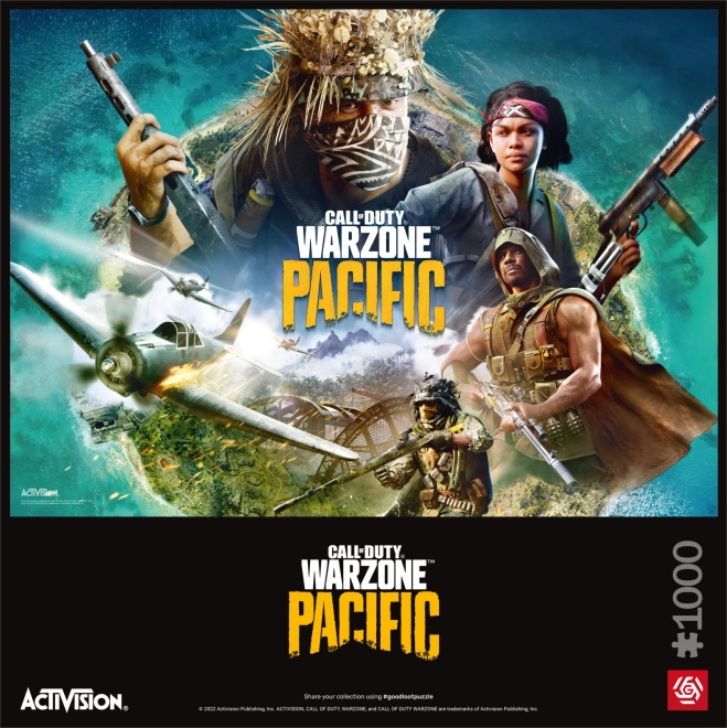 Puzzle Call of Duty: Warzone Pacific 1000 komada