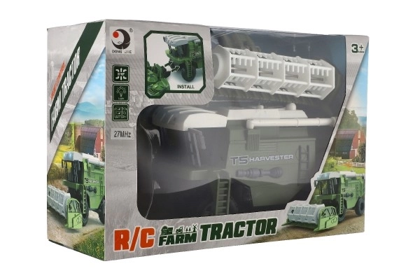 Kombajn/Rezač kautskih alata RC plastika 22cm 27MHz na baterije sa svjetlom 2 vrste u kutiji 30x21x12cm