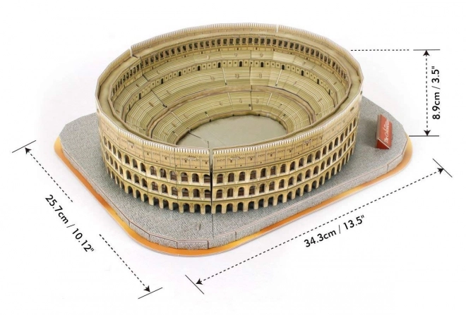 3D puzzle CubicFun Nacionalna Geografska Koloseum 131 komada