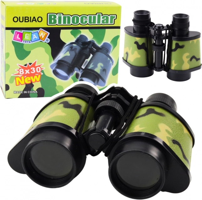 Dječji dalekozor u maskirnoj boji 8x30