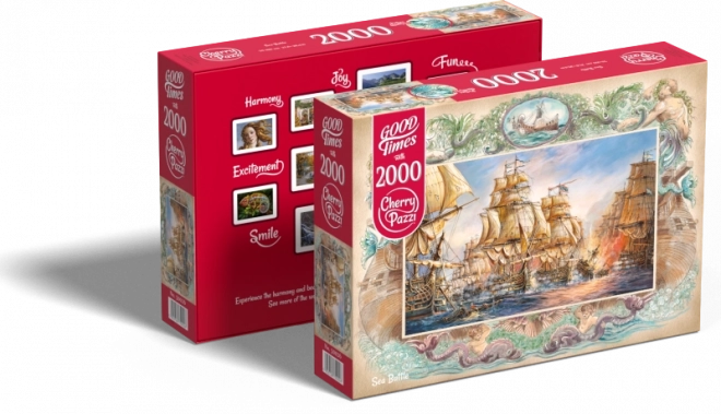 Puzzle Pomorska Bitka 2000 Dijelova CHERRY PAZZI