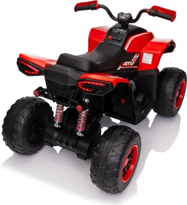 Četverokotač Fast Wheel crvena