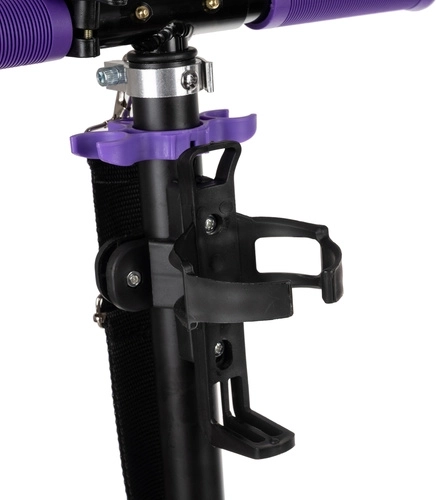 Sklopivi gradski romobil za djecu s velikim kotačima (200 mm) – ljubičasta