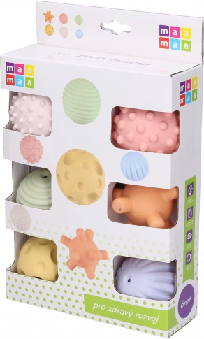 Maamaa mekke zviždaljke loptice, set 6 kom, 5,5 cm