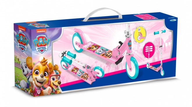 Dvosjedna romobil Paw Patrol ružičasta