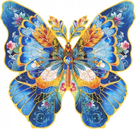 Drvene puzzle Leptir Morpho Helena