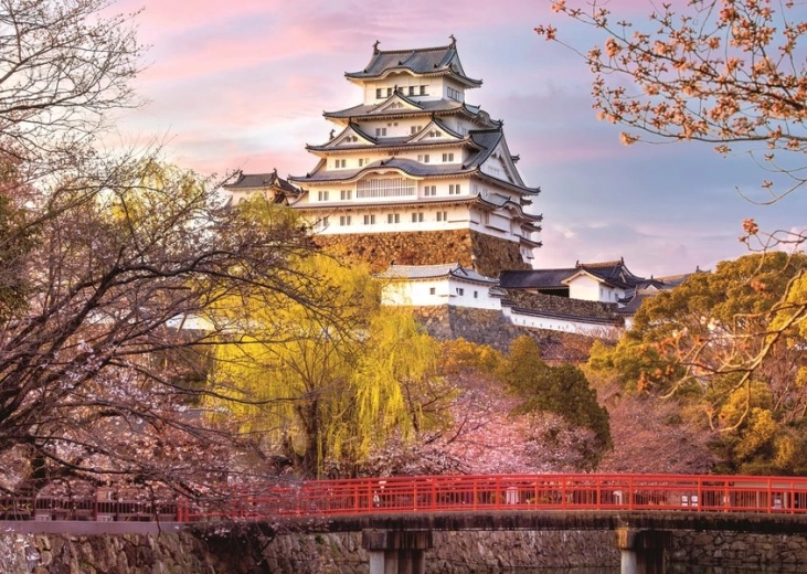 Puzzle Impozantni dvorci i utvrde: Himeji, Japan