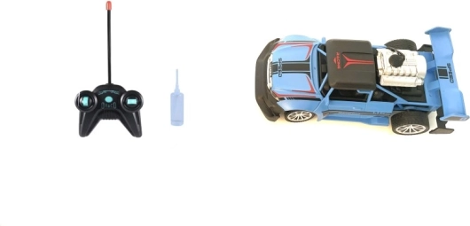 RC auto s efektom dima – plavo