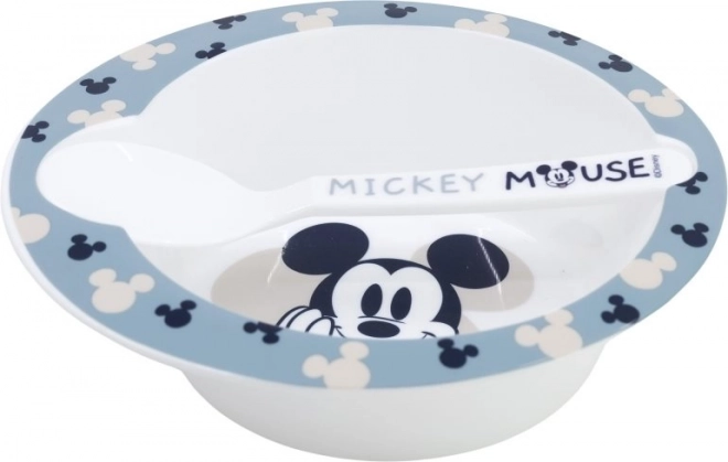 STOR zdjela s žlicom Mickey Mouse
