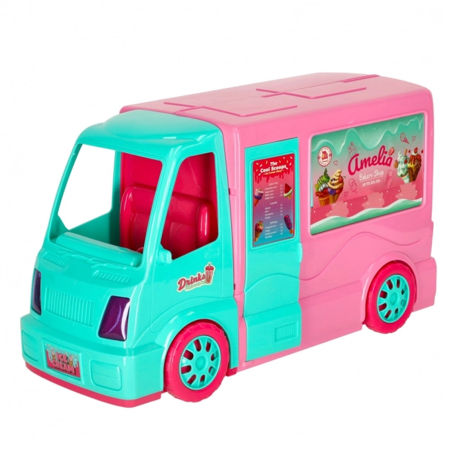 Kamper za lutke s food truckom