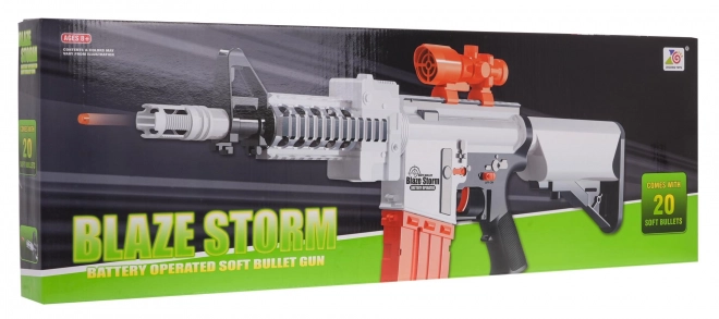 Blaze Storm puška s mecima Bijela