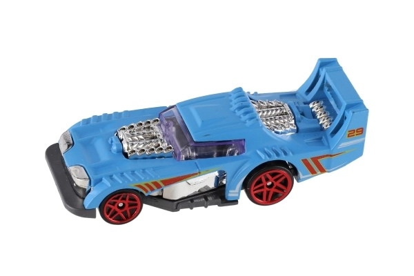 Auto utrke 6kom metal/plastik 8cm slobodna vožnja u kutiji 10,5x27,5x4cm