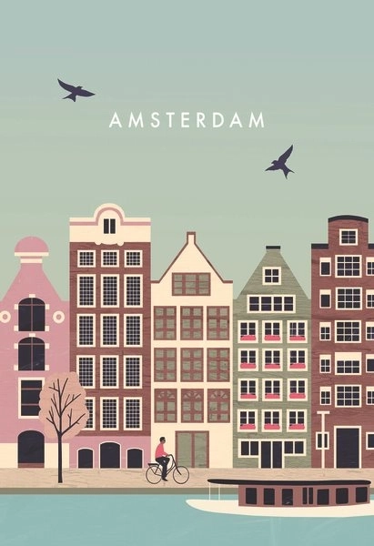 Puzzle Amsterdam 99 dijelova od Ravensburger