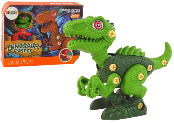 Dinosaurus rastavljivi DIY zeleni