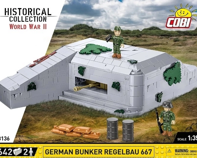 Bunker Regelbau 667 od Ciglica COBI