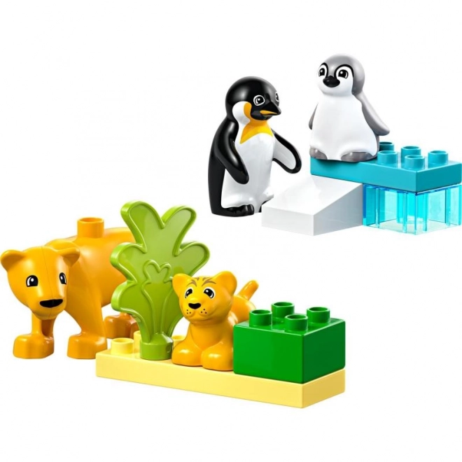 Lego Duplo Obitelj divljih životinja: Pingvini i lavovi