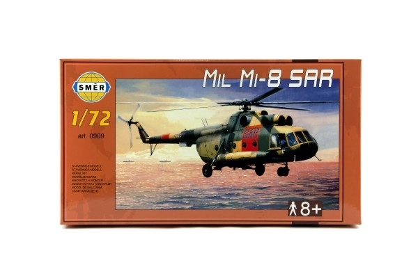 Model Mil Mi-8 SAR 1:72 25,5x29,5 cm u kutiji 34x19x6cm