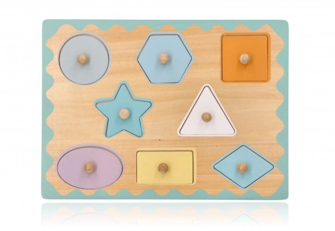 Puzzle s oblicima i ručkama