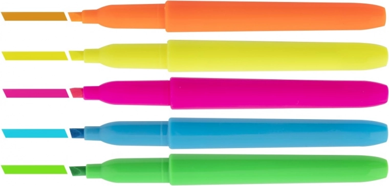 5 neonskih flomastera za jarke boje
