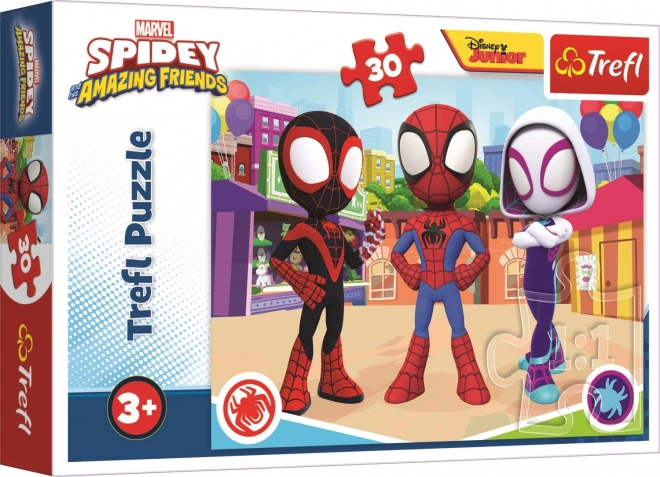 TREFL Puzzle Spidey i njegovi nevjerojatni prijatelji 30 komada