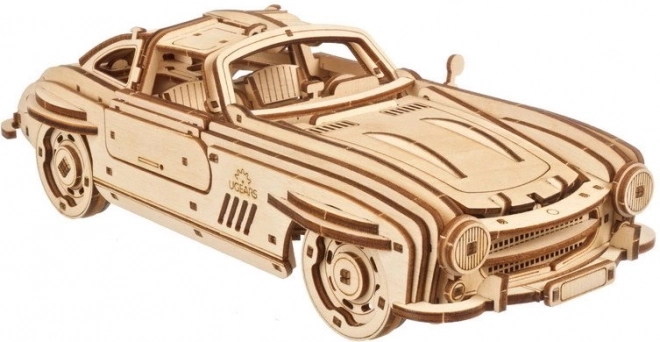 Ugears 3D drvene mehaničke puzzle Auto Winged Sports Coupe