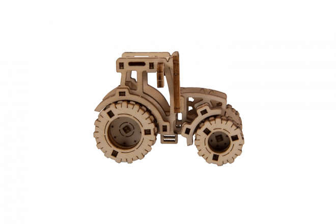 Drveni grad 3D puzzle Superbrzi traktor