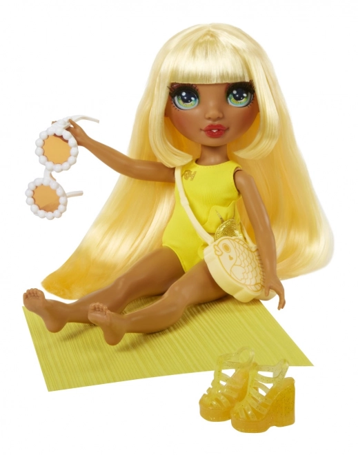 Rainbow High moderna lutka Swim Style Sunny Yellow