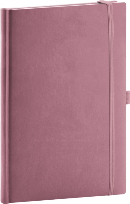 Crni notes Neo ružičaste boje 15 x 21 cm