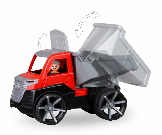 Auto Truxx 2 kamion kiperska plast 26cm s figuricom 27x15x16cm 24m+