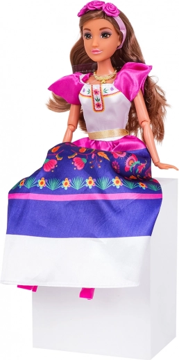 Prekrasna duga kosa i traka za kosu