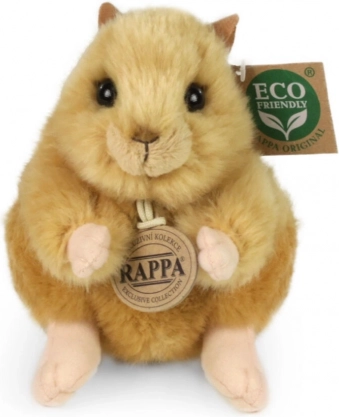 Plišana zlatna hrčica 16 cm eco‑friendly Rappa