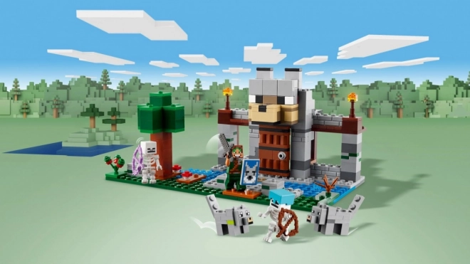 LEGO Minecraft 21261 Vučja tvrđava