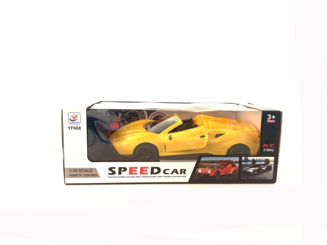RC sportski automobil u mjerilu 1:18