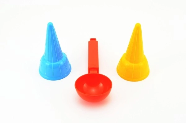 Zamrznuta zbirka - 2x kornet + plastična lopatica u mreži 8x18cm
