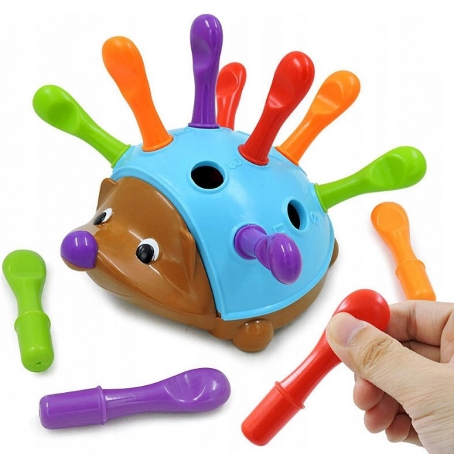 Woopie edukativna igra ježić sorter Montessori 4u1