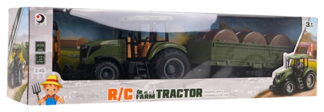 Kamion s prikolicom zeleni R/C