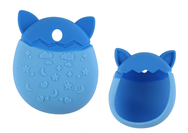 Silikonska futrola za Tamagotchi u obliku plave mačke